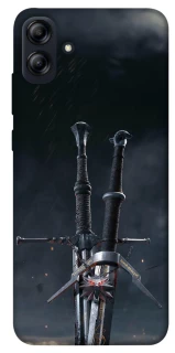 Чехол на Samsung Galaxy A04e Мечи Ведьмака фото 1 из 1