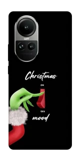 Чехол на Oppo Reno 10 Grinch mood фото 1 из 2