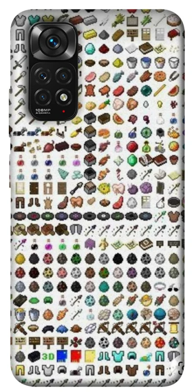 Чохол на Xiaomi Redmi Note 11 (Global) / Note 11S Minecraft v2 фото 1 з 1