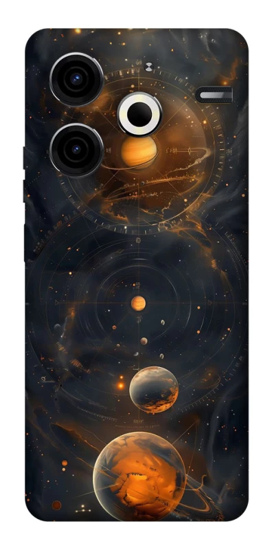 Чехол на TECNO Pova 6 Neo (LI6) Солнечная система фото 1 из 1