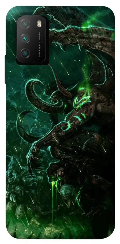 Чохол на Xiaomi Poco M3 Warcraft Illidan v2 фото 1 з 1