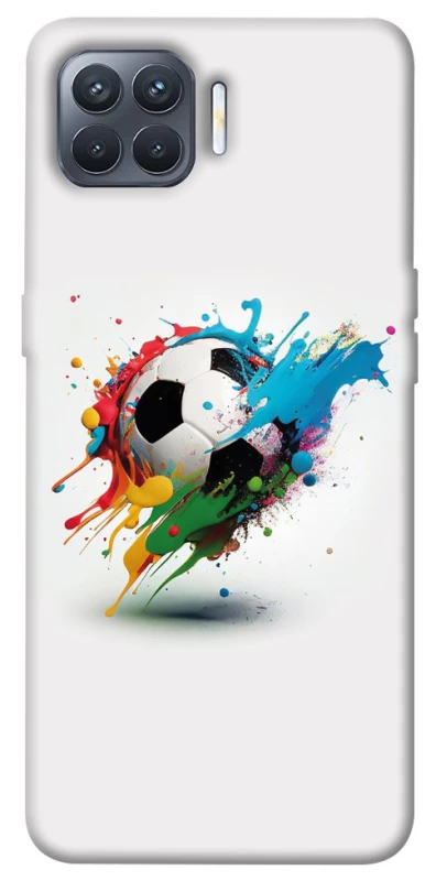 Чехол на Oppo Reno 4 Lite Football Ball ver3 фото 1 из 1