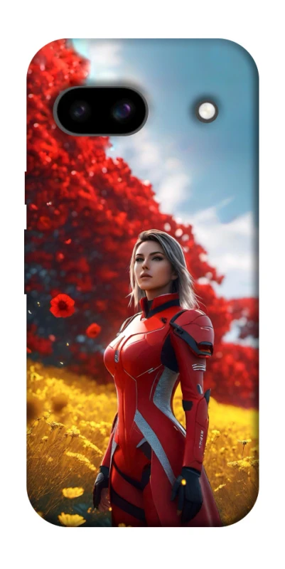 Чехол на Google Pixel 8a Cyber space girl ver.5 фото 1 из 1