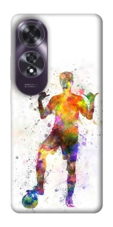 Чохол на Oppo A60 Football Player v3 фото 1 з 1