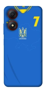 Чехол на ZTE Blade A34 4G UA-Football ver.4 фото 1 из 1
