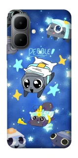 Чехол на Infinix Smart 10 Pebble kitten stars фото 1 из 1