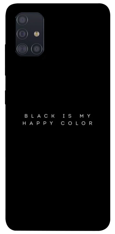 Чохол на Samsung Galaxy A51 Black color фото 1 з 1