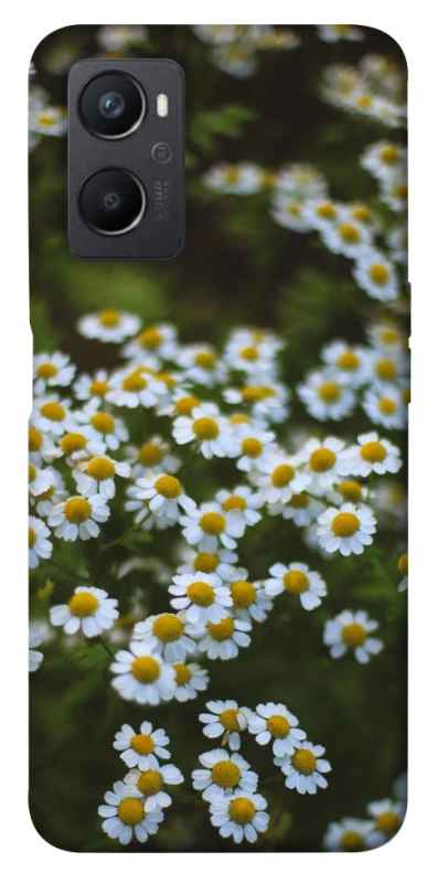 Чехол на Oppo A96 Ромашки v13 фото 1 из 1