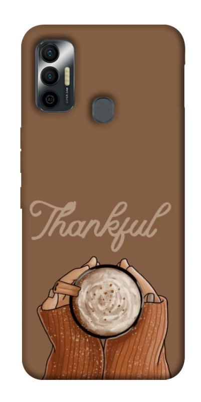 Чехол на TECNO Spark 7 Thankful coffee фото 1 из 1