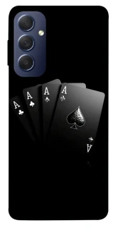 Чохол на Samsung Galaxy M54 5G Black Cards фото 1 з 1