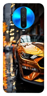 Чохол на Xiaomi Redmi K30 Golden sports car фото 1 з 1