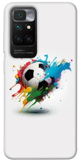 Чехол на Xiaomi Redmi 10 Football Ball ver3 фото 1 из 1