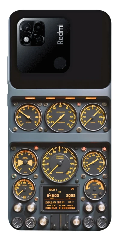 Чохол на Xiaomi Redmi 10A Airplane instrument panel фото 1 з 1