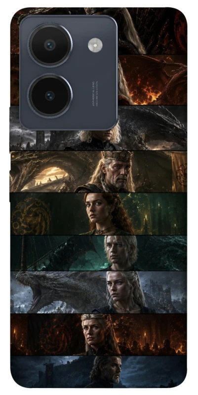 Чохол на Vivo Y36 House of the Dragon фото 1 з 1