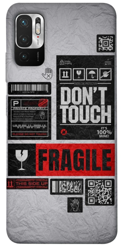 Чохол на Xiaomi Redmi Note 10 5G Don't touch фото 1 з 1