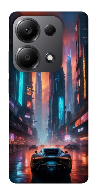 Чехол на Xiaomi Redmi Note 13 Pro 4G Cyber city фото 1 из 1