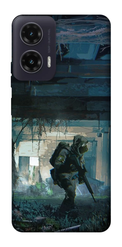 Чохол на Motorola Moto G35 Сталкер v7 фото 1 з 1