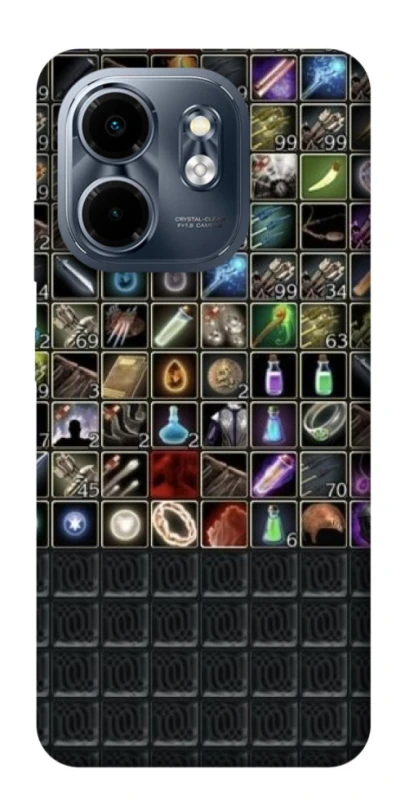 Чохол на Infinix Smart 9 4G / Hot 50i Inventory menu ver.2 фото 1 з 1