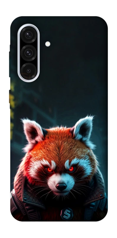 Чохол на Samsung Galaxy A36 5G Cyber Red Panda фото 1 з 1
