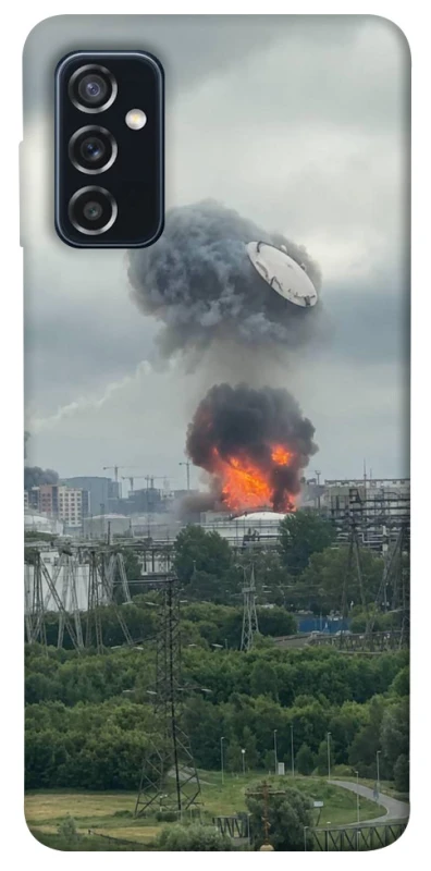 Чохол на Samsung Galaxy M52 Moscow never sleeps ver.4 фото 1 з 1
