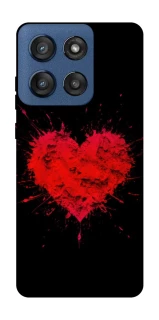 Чехол на Motorola Edge 60 Stylus Splash heart фото 1 из 1