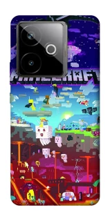 Чехол на Realme GT 7T Minecraft world фото 1 из 1