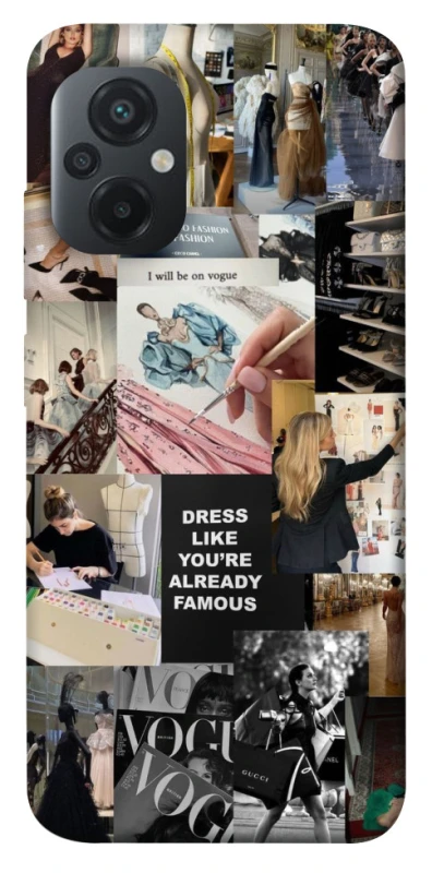 Чехол на Xiaomi Poco M5 Fashion collage ver.11 фото 1 из 1