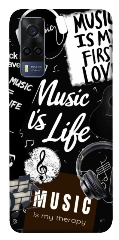 Чохол на Vivo Y53s Music is Life фото 1 з 1