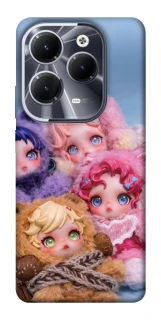 Чохол на Infinix Hot 40 Pro SKULLPANDA × My Little Pony Ver.1 фото 1 з 1