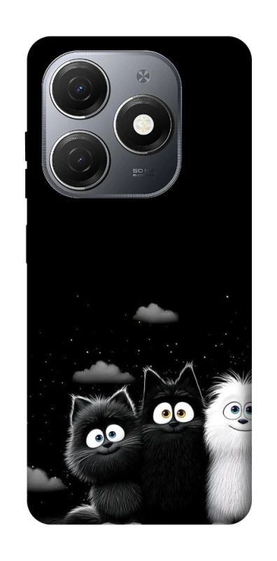 Чохол на TECNO Spark 20 Three Cats фото 1 з 1