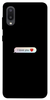 Чохол на Samsung Galaxy A02 Love aesthetic ver.10 фото 1 з 1