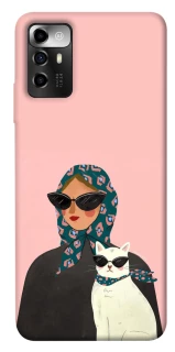 Чохол на ZTE Blade A72 Француженки фото 1 з 1