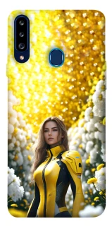 Чехол на Samsung Galaxy A20s Cyber space girl ver.2 фото 1 из 1
