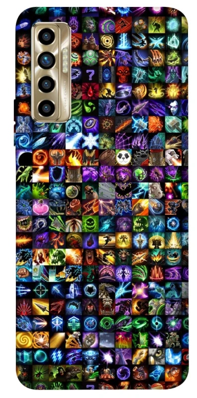 Чехол на TECNO Camon 17P Abilities menu ver.1 фото 1 из 1