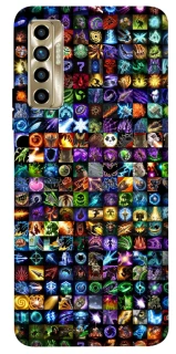 Чехол на TECNO Camon 17P Abilities menu ver.1 фото 1 из 1