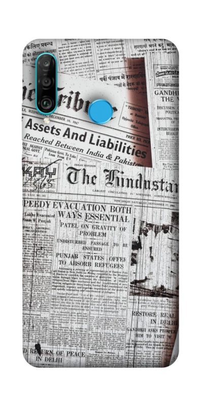 Чохол на Huawei P30 lite Газети фото 1 з 1