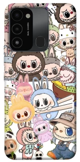 Чехол на TECNO Spark 8C All Labubus фото 1 из 1