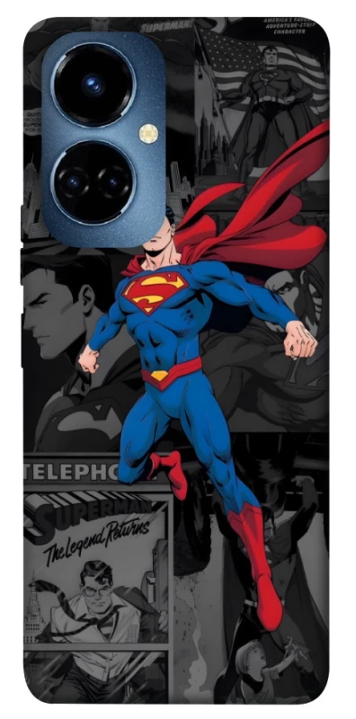 Чохол на TECNO Camon 19 Pro superman comics фото 1 з 1