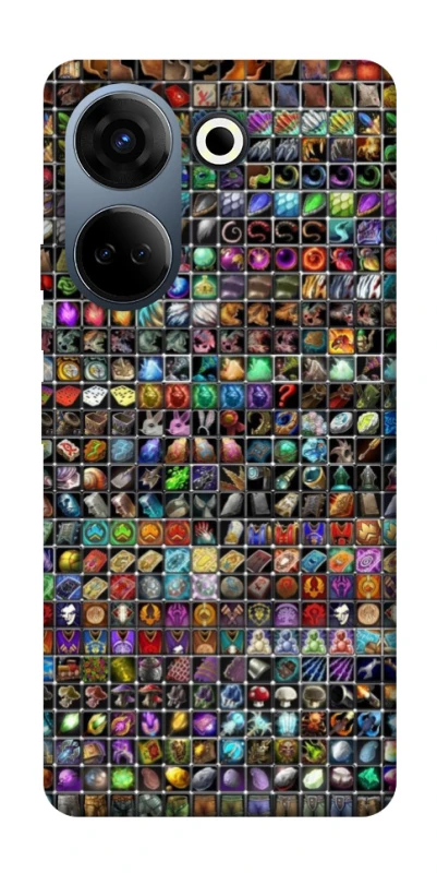 Чохол на TECNO Camon 20 Pro (CK7n) Inventory menu ver.1 фото 1 з 1