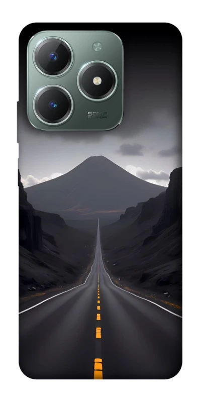 Чехол на Realme C61 Black mountains фото 1 из 1