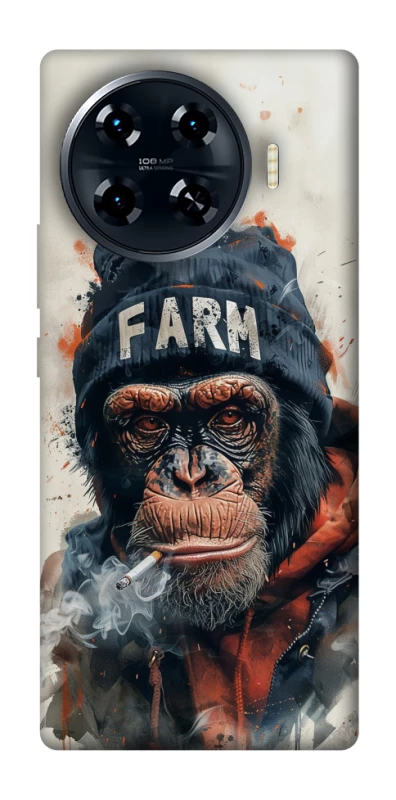 Чохол на TECNO Spark 20 Pro+ Шимпанзе v3 фото 1 з 1