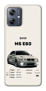 Чохол на Motorola Moto G54 BMW M5 E60 фото 1 Чохол на Motorola Moto G54 BMW M5 E60 фото 1 з 1