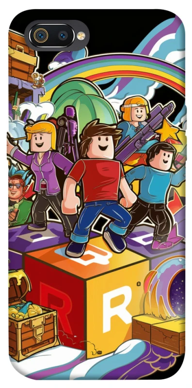 Чехол на Realme C2 Roblox family фото 1 из 1