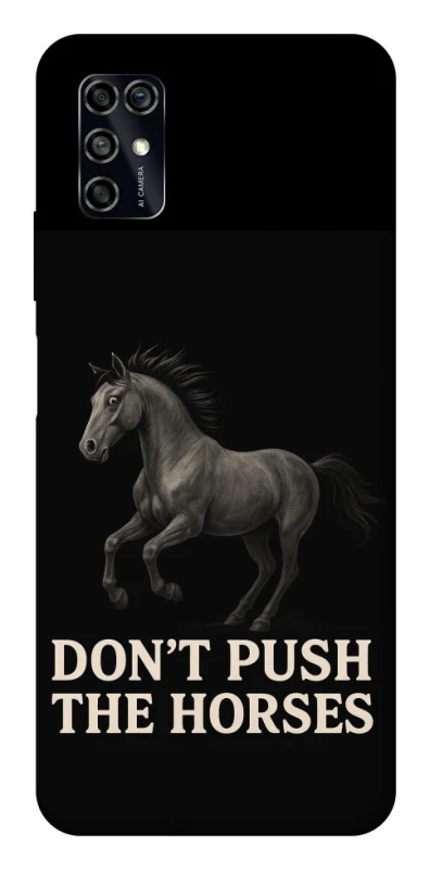 Чохол на ZTE Blade V2020 Smart Don't push the horses фото 1 з 1