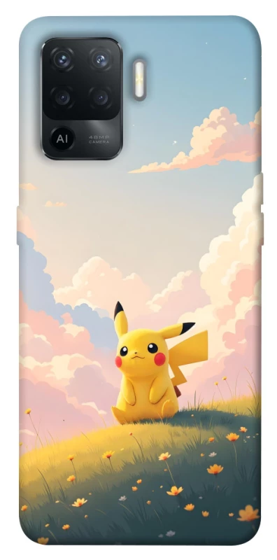Чехол на Oppo Reno 5 Lite pikachu фото 1 из 1
