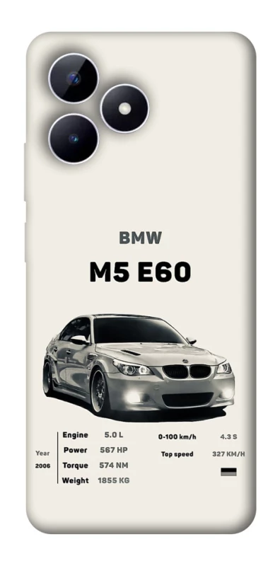 Чехол на Realme Note 50 5G BMW M5 E60 фото 1 из 1
