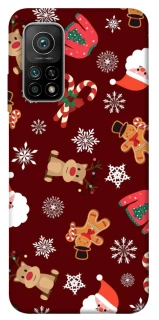 Чехол на Xiaomi Mi 10T Новогодний v6 фото 1 из 1