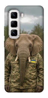 Чехол на Infinix Hot 50 Pro Слон защитник фото 1 из 1