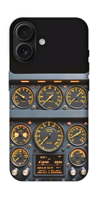 Чохол на Apple iPhone 16 Airplane instrument panel фото 1 з 1