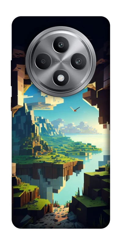 Чохол на Oppo Reno 12 F 4G Minecraft sunrise фото 1 з 1